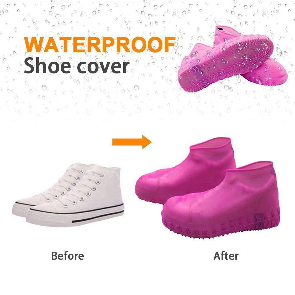 Shoe Cover-Silicone Reusable Anti skid Shoe Cover L Size Only